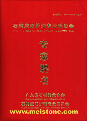 专家证书