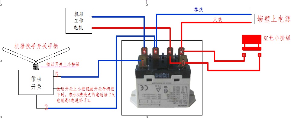 加重型晶面护理机开关原理